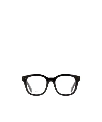 Celine Logo Flat Mirror In Black