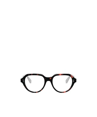Celine Logo Flat Mirror In Black