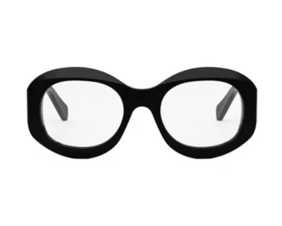 Celine Logo Flat Mirror In Black