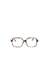 Celine Logo Flat Mirror In Brown