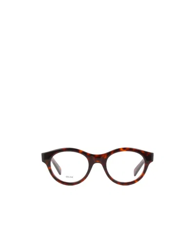 Celine Logo Flat Mirror In White