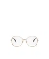 Celine Logo Flat Mirror In White