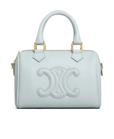 Celine Logo Handbag In Blue