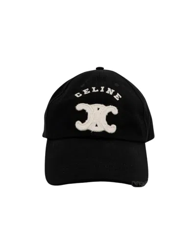 CELINE VIVIENNE CAP IN LIGHT GABARDINE