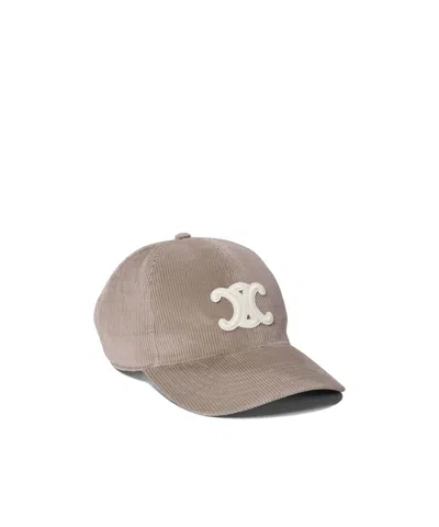 Celine Trimphe Hat In Nude