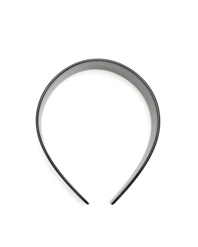 Pre-owned Celine Céline Logo Headband In Black