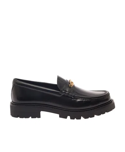 Celine Logo Love Shoes In Black