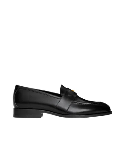 Celine Logo Love Shoes In Black