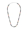 Celine Logo Necklace In Green