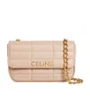 Celine Luxurious Beige Shoulder Handbag For Fashion-forward Women In Nude