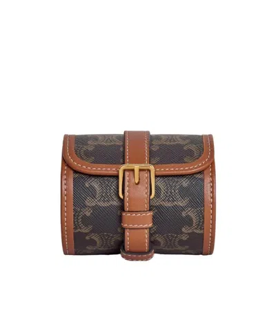 Celine Logo Printing Single Watch Case In Multicolor