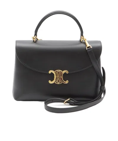 Celine Logo Shoulder Bag In 38no