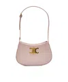 Celine Women Tilly Medium Leather Shoulder Bag In Brown