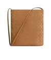 Celine Logo Shoulder Bag In Brown