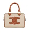 Celine Logo Shoulder Bag In Nude