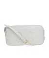 Celine Logo Shoulder Bag In White