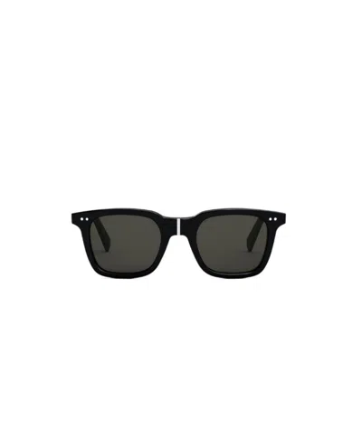 Celine Logo Sunglasses In Black