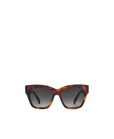 Celine Logo Sunglasses In Black