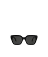 Celine Monochroms Cl 40198f 01a Butterfly Sunglasses In Black