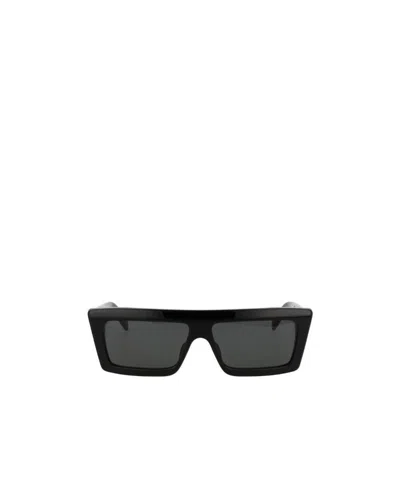Celine Logo Sunglasses In Black