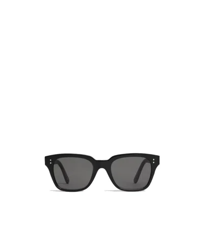 Celine Logo Sunglasses In Black