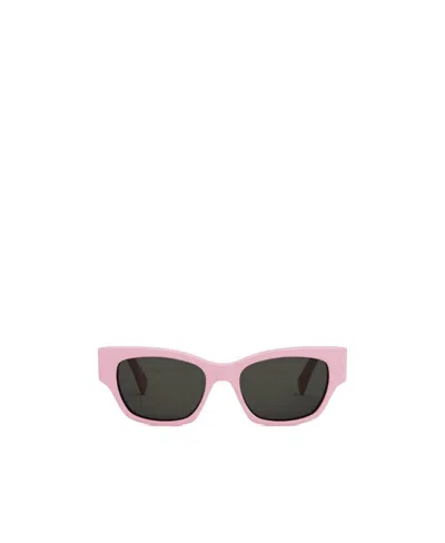 Celine Logo Sunglasses In Black