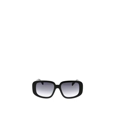 Celine Logo Sunglasses In Black