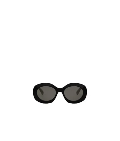 Celine Logo Sunglasses In Black