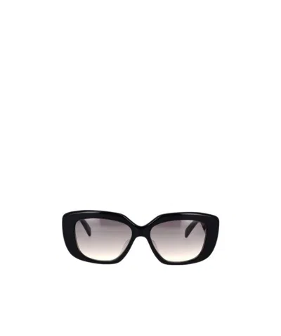 Celine Logo Sunglasses In Gray