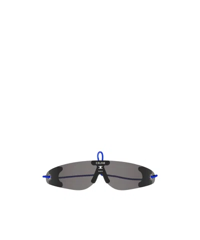 Celine Logo Sunglasses In Multi
