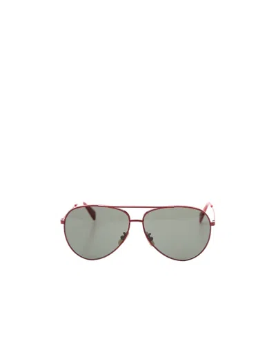 Celine Logo Sunglasses In Gray