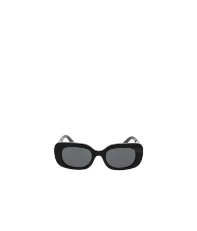 Celine Logo Sunglasses In Gray