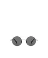 Celine Logo Sunglasses In Gray