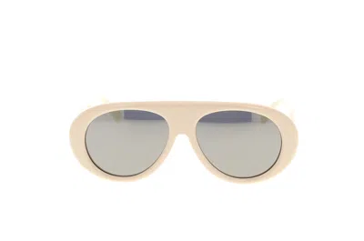 Celine Logo Sunglasses In Gray