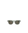 Celine Bold 3 Dots 49mm Square Sunglasses In Green