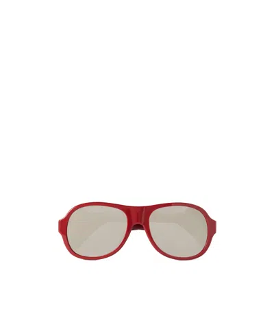 Celine Logo Sunglasses In Nude