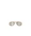 Celine Logo Sunglasses In Nude
