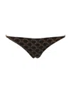 Celine Logo Swimming Trunks In Black