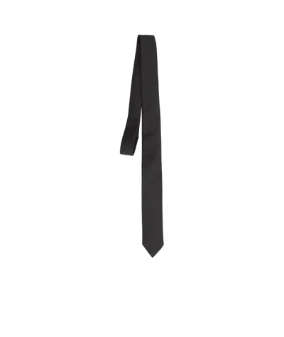 Celine Logo Tie In Black