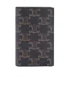 Celine Logo Wallet In Black