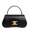 Celine Lola Clamshell Shoulder Bag In Black