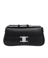 Celine Lola Medium Handbag In Shiny Calfskin In Black