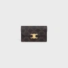 Celine Long Card Hold In Black