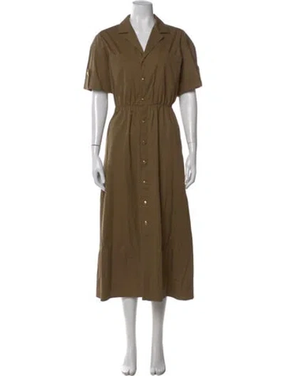 Pre-owned Celine Long Dress In Neutral