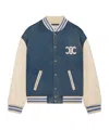 Celine Long Sleeve Casual Jacket In Blue
