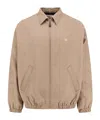 Celine Men Overshirt Wool And Cotton Jacket In Brown