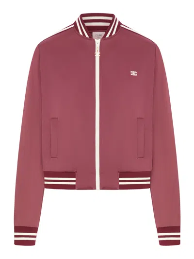 Celine Long Sleeve Casual Jacket In Pink