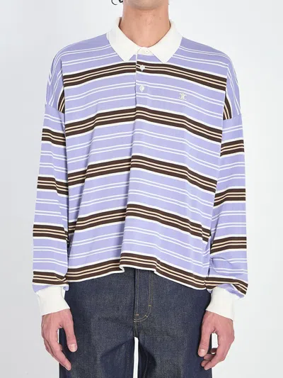 CELINE CELINE LONG-SLEEVE POLO SHIRT