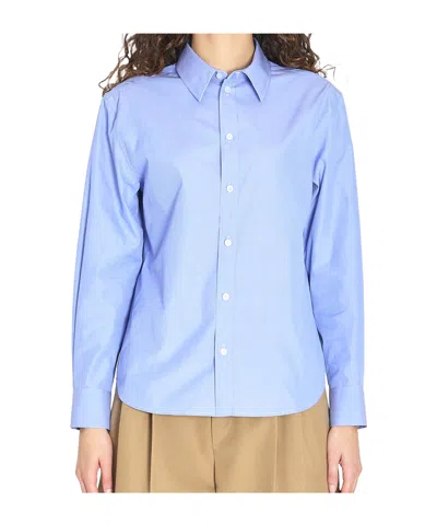 Celine Long Sleeve Shirt In Blue
