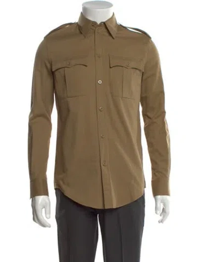 Pre-owned Celine Long Sleeve Shirt W/ Tags In Neutral